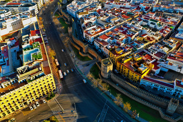 Naklejka premium Sevilla Luftbilder - Drohnenaufnahmen mit der DJI Mavic 2 von Sevilla