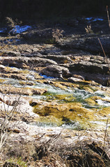 Monasterio de Sant Benet junto al río Llobregat en Sant Fruitós del Bages, Barcelona, Catalunya, España, Europa