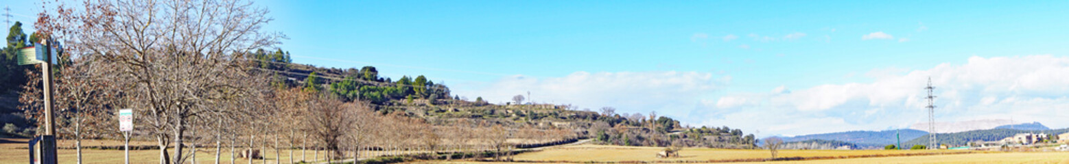 Monasterio de Sant Benet junto al río Llobregat en Sant Fruitós del Bages, Barcelona, Catalunya, España, Europa