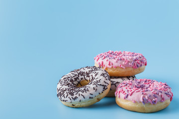 unbalanced diet treats cookies and donuts
