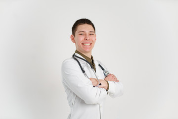doctor student white