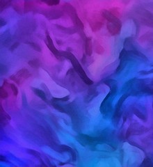 Abstract acrylic background. Watercolor texture. Psychedelic crazy art. Unusual design pattern. Warm and very bright colors.