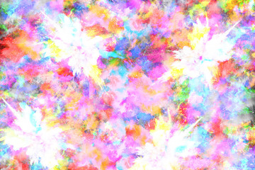 Obraz na płótnie Canvas abstract colored dust explosion on a black background.abstract powder splatted background,Freeze motion of color powder exploding/throwing color powder, multicolored glitter texture.
