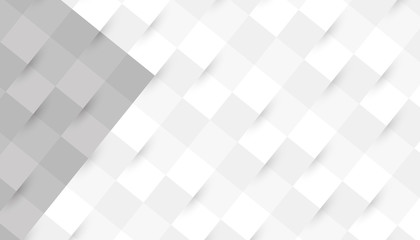 Fototapeta premium Simple White Geometric Abstract Vector Background