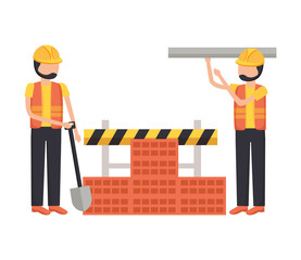 worker construction equipment