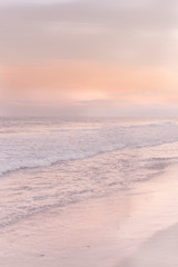 Obraz premium A pastel beach scene 