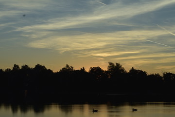 Summer evening in bavaria