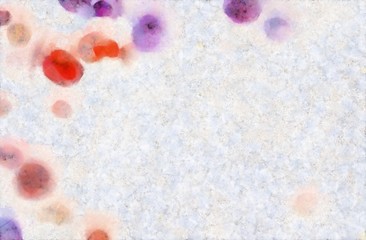 Abstract watercolor background. Paint in water on paper. Fresh and juicy colors. Beauty pattern for design with art elements.