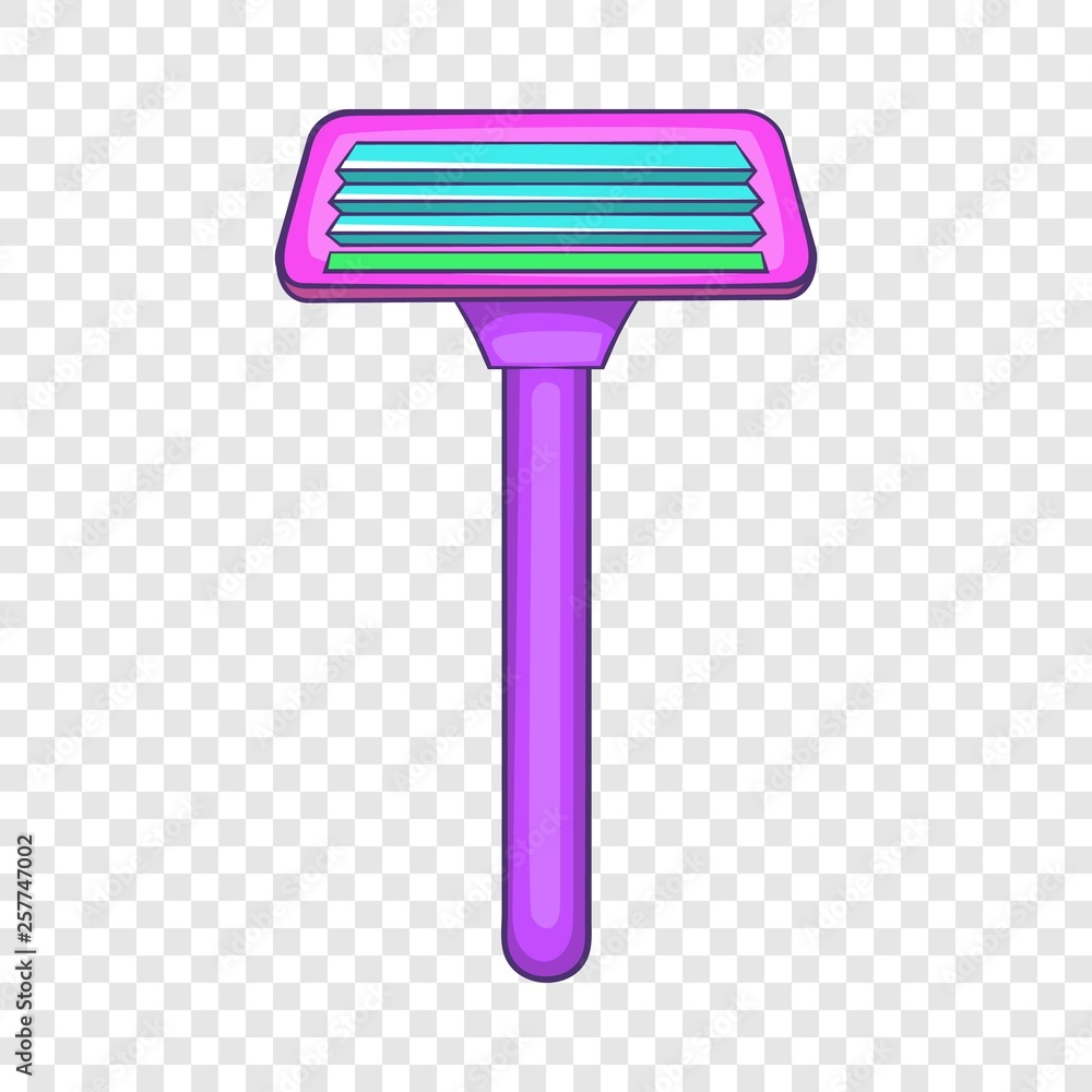 Poster razor icon in cartoon style isolated on background for any web design