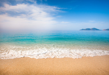 beach and beautiful tropical sea