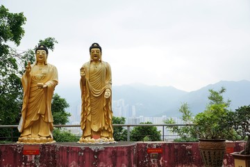 10 thousand buddhas monastery kloster in hong kong