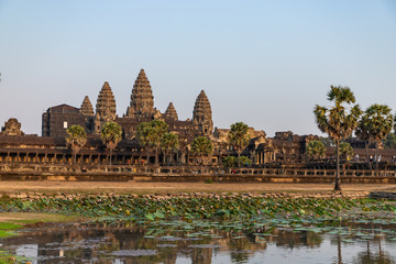 Angkor Wat Temple before sunset, Siem Reap, Cambodia