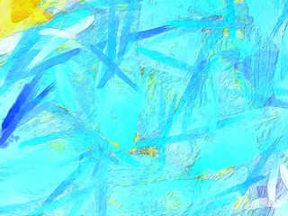 Abstract art background. Oil painting style on canvas. Warm colorful texture. Soft paint brushstrokes. Modern art. Contemporary artistic print. Template for design products decoration. Creative decor.