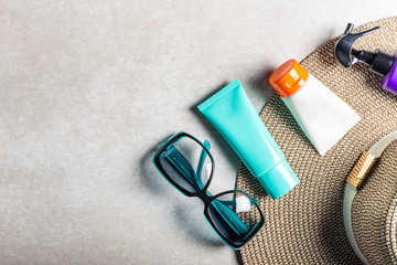 pring and summer protection against the Sun, sunscreen rpoducts