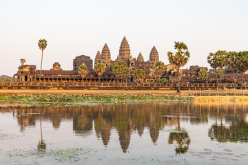 Angkor Wat Temple before sunset, Siem Reap, Cambodia