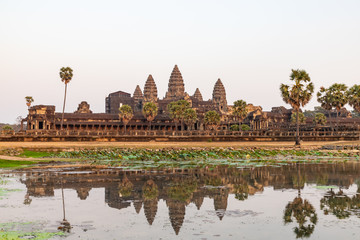 Fototapeta na wymiar Angkor Wat Temple before sunset, Siem Reap, Cambodia