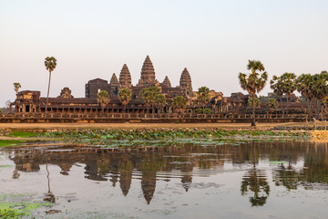 Angkor Wat Temple before sunset, Siem Reap, Cambodia