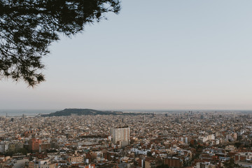 City view of Barcelona