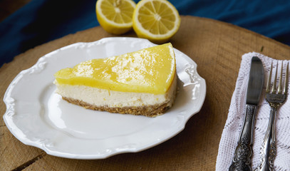 lemon cheesecake