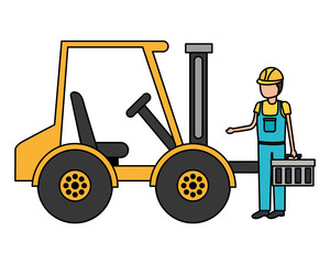worker construction equipment