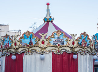 Fototapeta premium circus carousel
