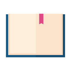 Fototapeta premium open book isolated icon