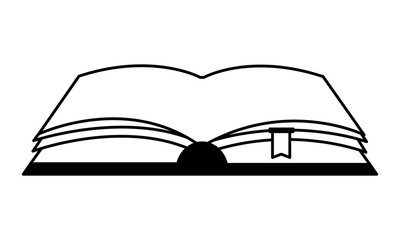 open book isolated icon