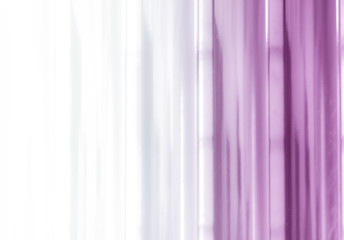 Elegant striped purple background pattern fading into white space
