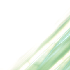 Elegant striped green background pattern fading into white space