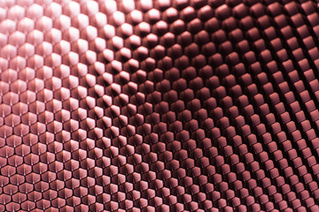 Red energetic light honeycomb pattern