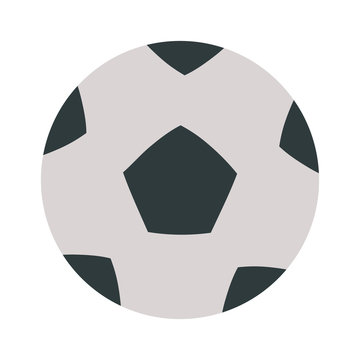 soccer ball isolated icon