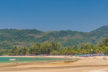 A typical view in kamala Phuket Thailand