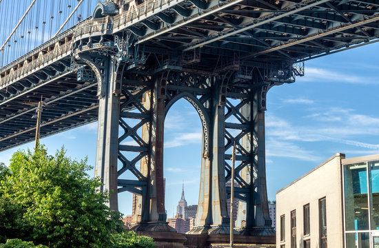 The second most famous bridge in New York, Manhattan Bridge © dade72
