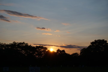 Fototapeta premium Sunset at High Park