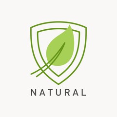 Green and nature logo