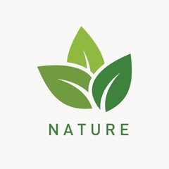Nature logo template
