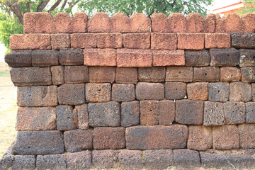 Obraz premium Laterite Stone Wall, Background