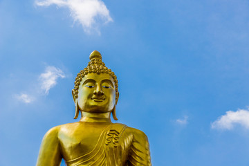 Fototapeta premium the big buddha statue in Phucket Thailand