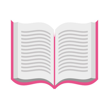 open book isolated icon