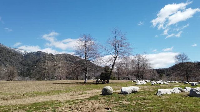 Natural scene around Oak Glen Preserve