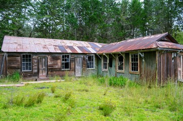 Old run down building on Ranch 