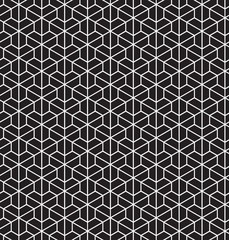 Seamless abstract geometric isometric pattern background wallpaper.