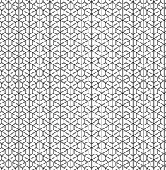 Seamless abstract geometric isometric pattern background wallpaper.