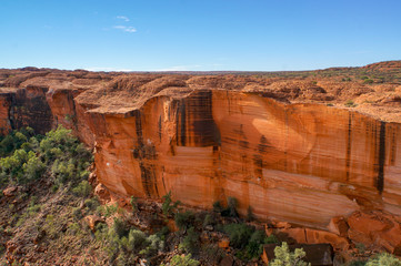 view of the Kings Canyon, Watarrka National Park, Northern Territory, Australia - Powered by Adobe