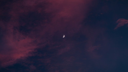 moon in the sky
