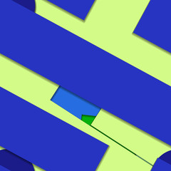 Flat material design - Creative vector trend seamless