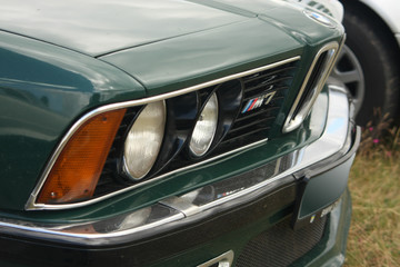 car headlight detail