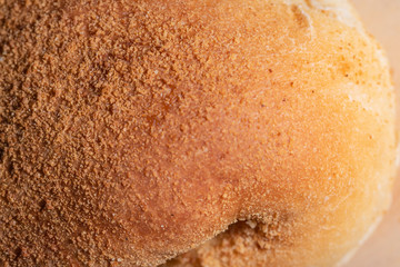 golden texture bread background