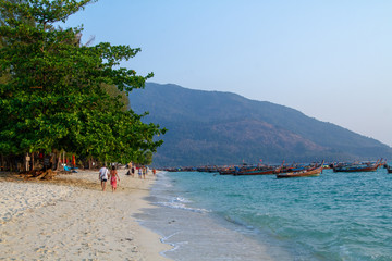 tropical beach in thailand