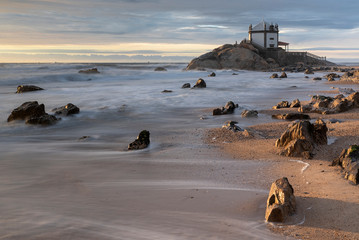 Lord of the Rock Chapel (Capela do Senhor da Pedra) in Miramar